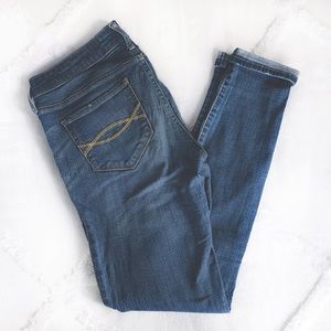 Light wash skinny jeans from Abercrombie
